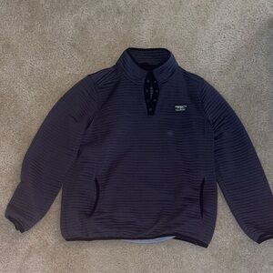 L.L. Bean Men's gray Zip Up Sweater